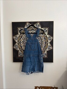 Old Navy Baggy Blue Denim Overalls